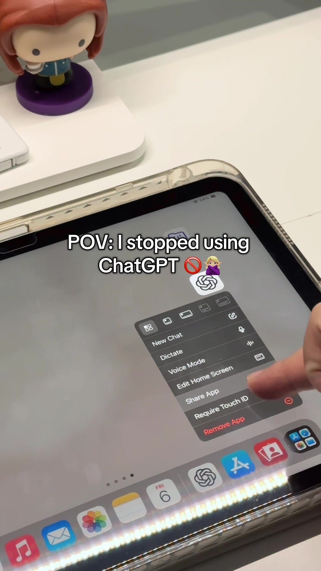 POV: I stopped using
ChatGPT 🚫🙅🏼‍♀️