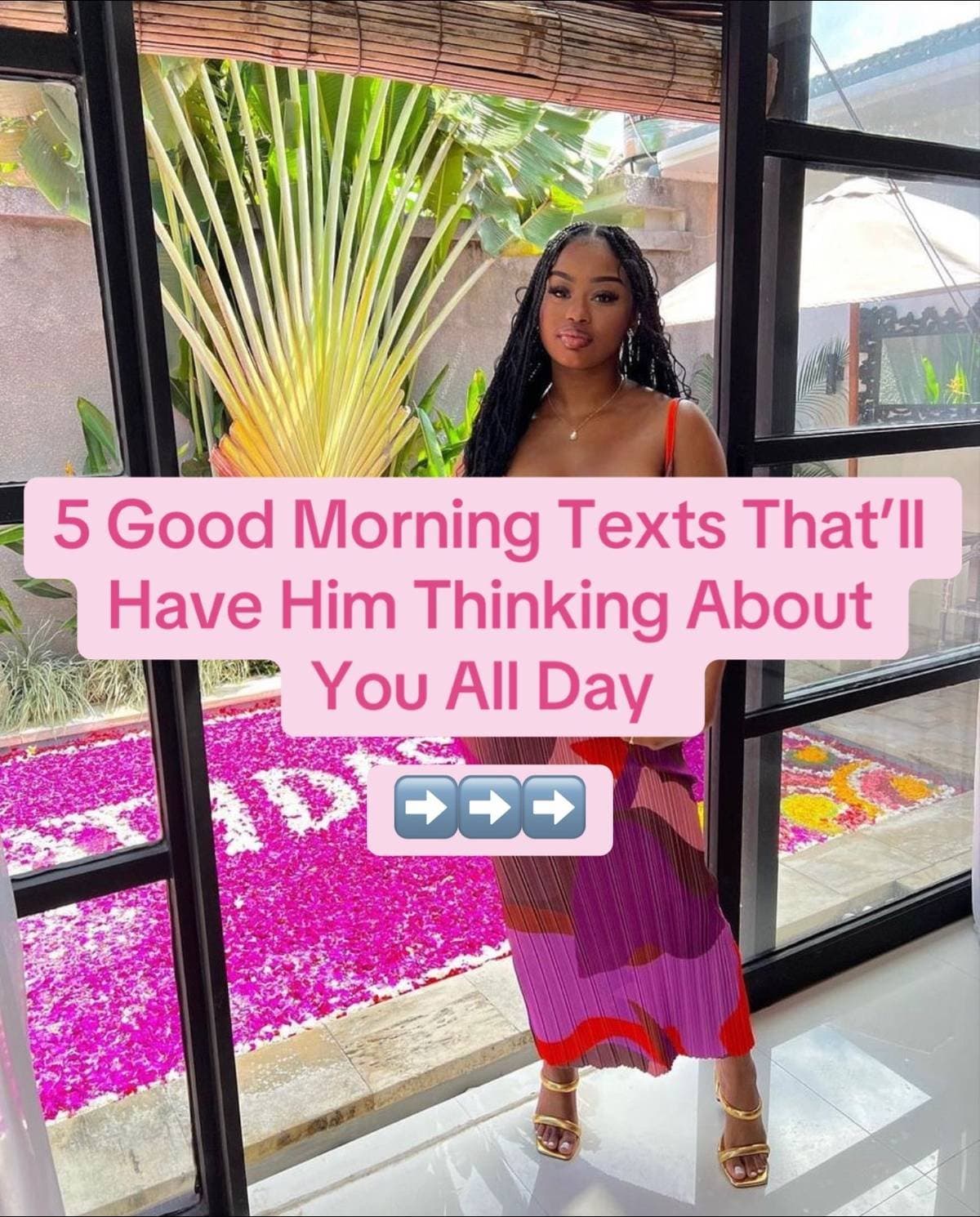 5 Good Morning Texts That'll
Have Him Thinking About
You All Day

➡️➡️➡️