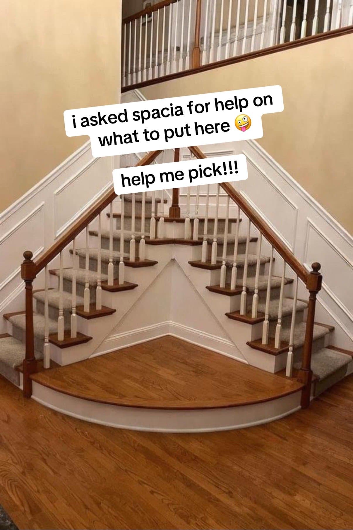 i asked spacia for help on
what to put here 🤪

help me pick!!!