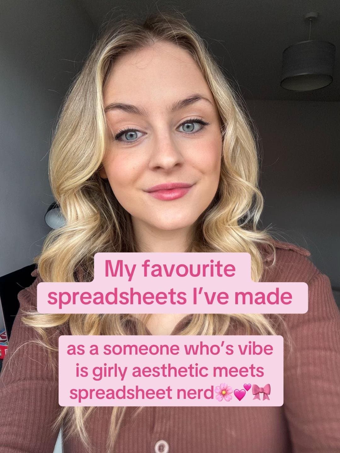 My favourite
spreadsheets I've made

as a someone who's vibe
is girly aesthetic …