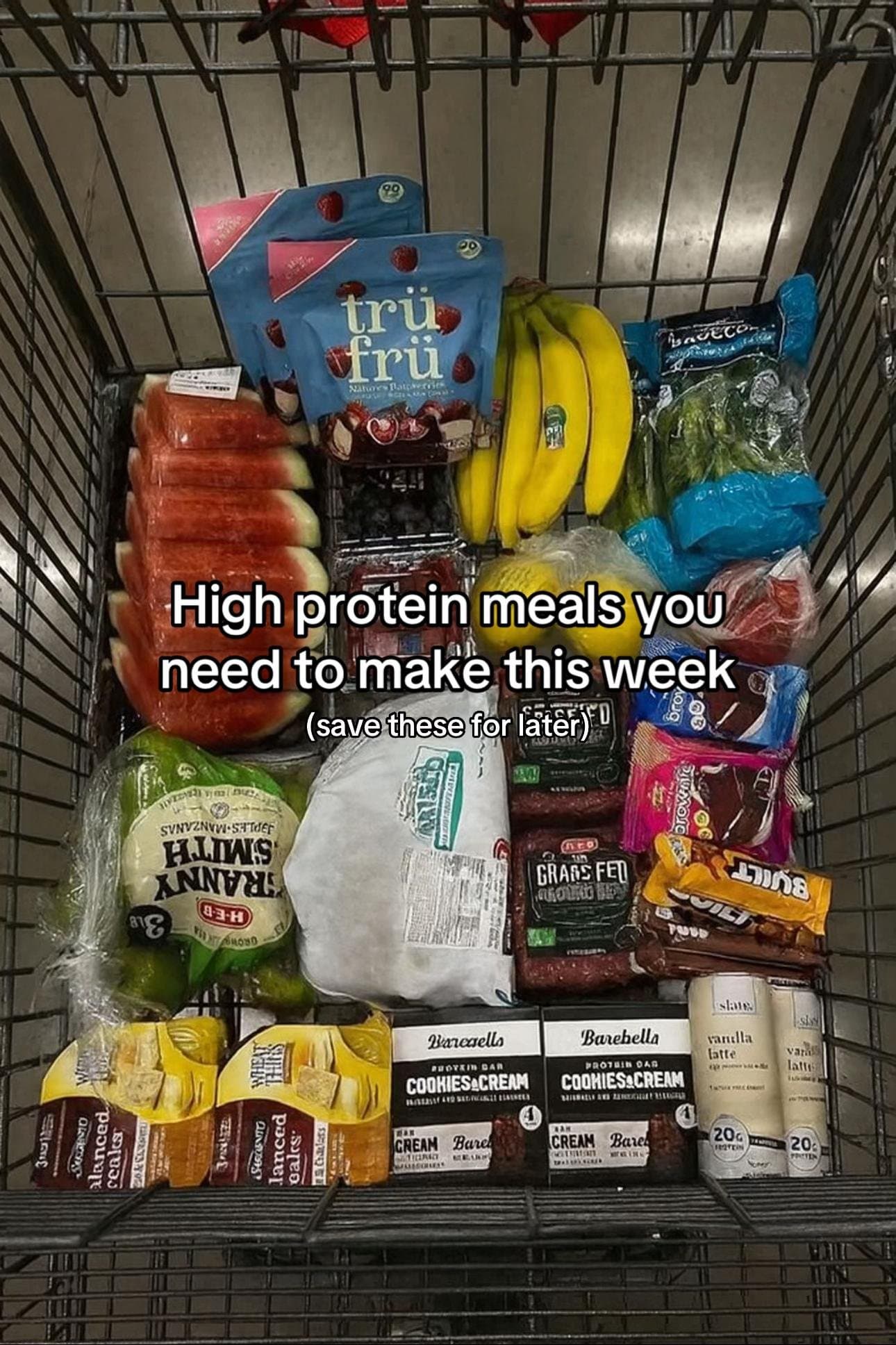 High protein meals you
need to make this week
(save these for later)