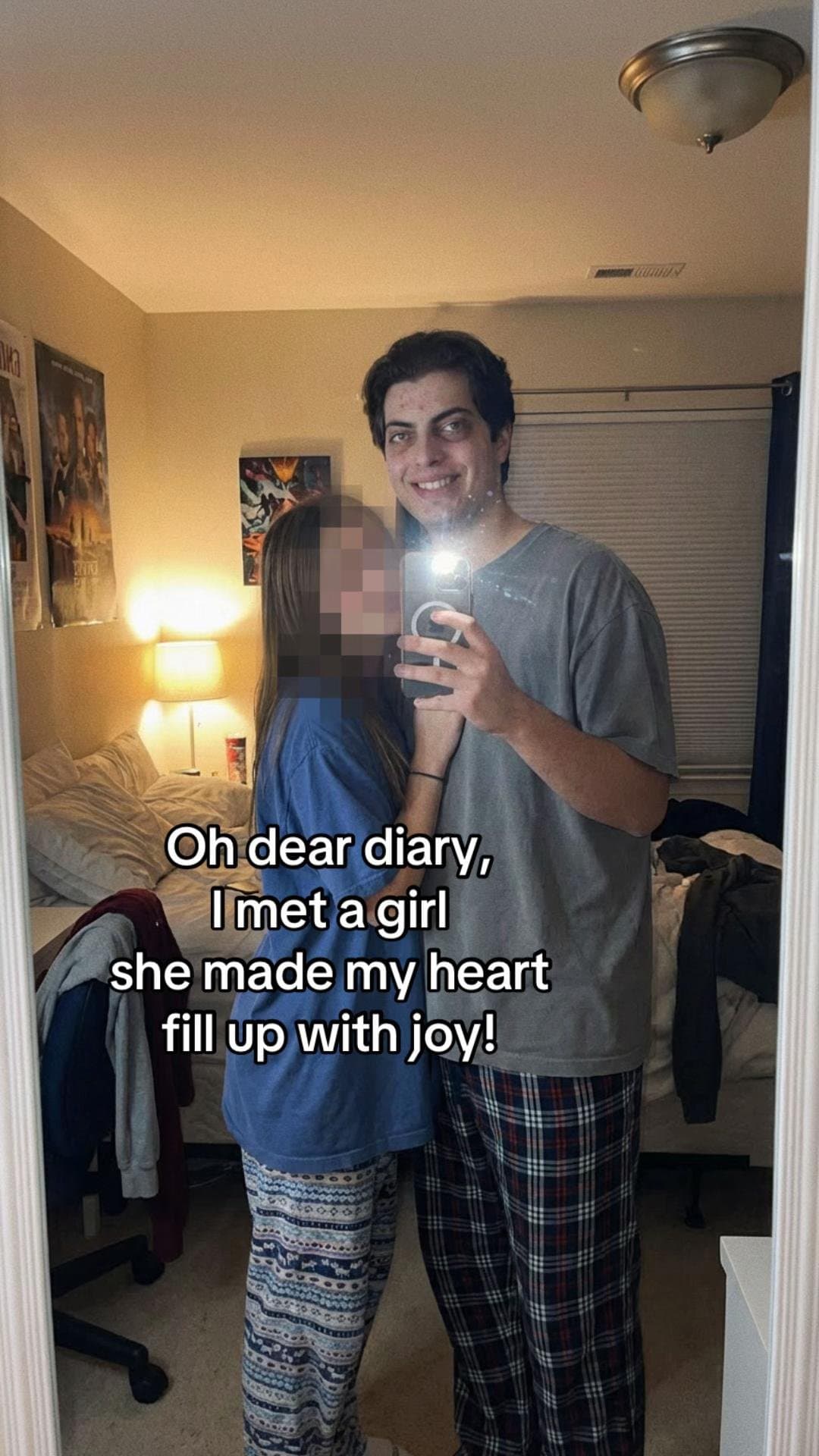 Oh dear diary,
I met a girl
she made my heart
fill up with joy!