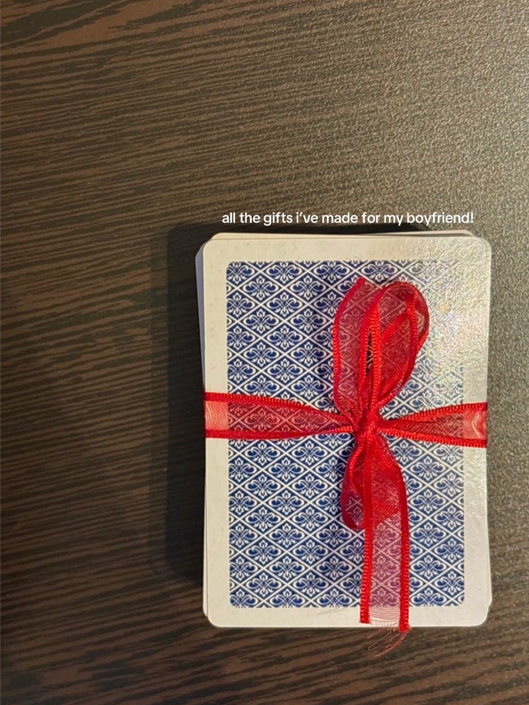 the gifts i've made for my boyfriend!