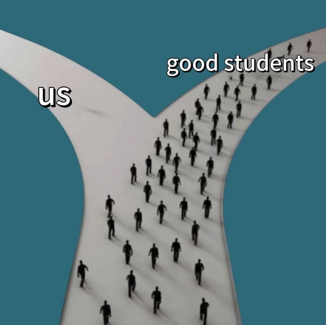 us
good students
