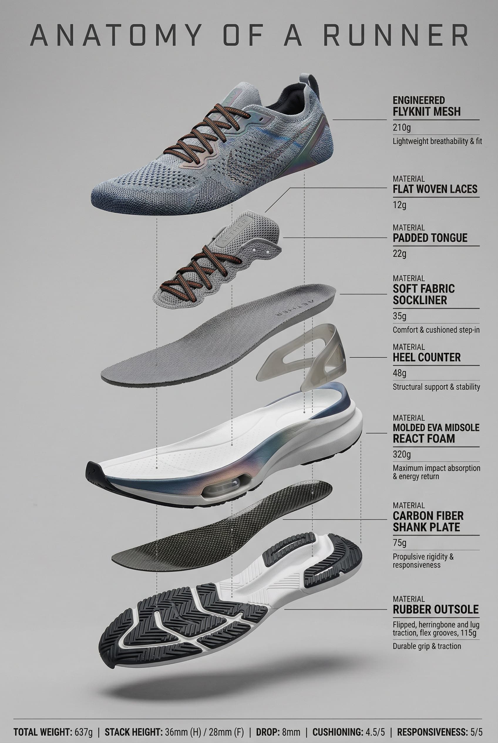Sneaker Anatomy Breakdown