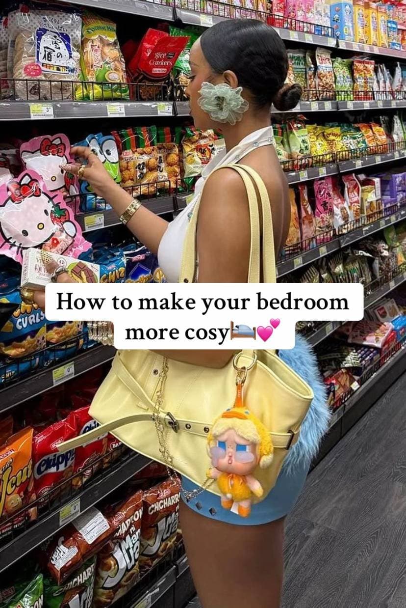 How to make your bedroom
more cosy ποΈπ
