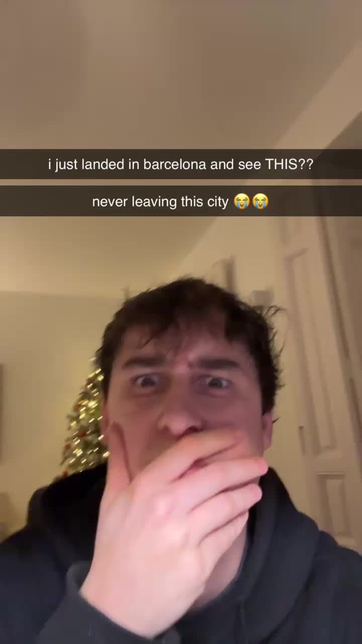 never leaving barcelona the solo travel is CRAZY 😭😭