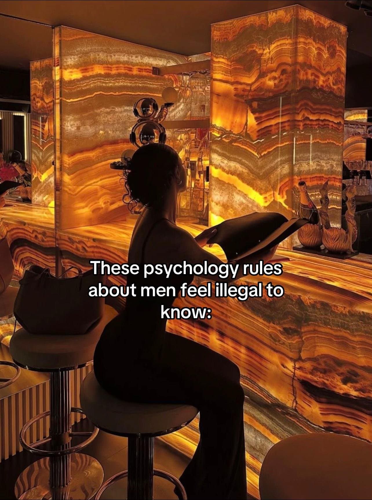 These psychology rules
about men feel illegal to
know: