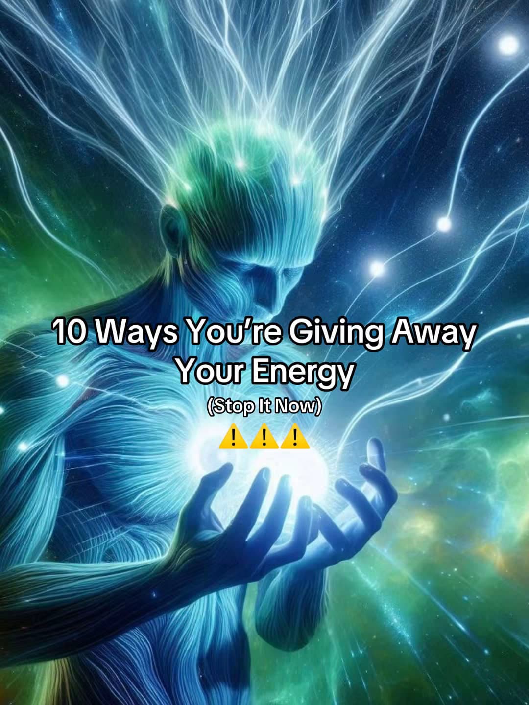 10 Ways You're Giving Away
Your Energy
(Stop It Now)
⚠️⚠️⚠️