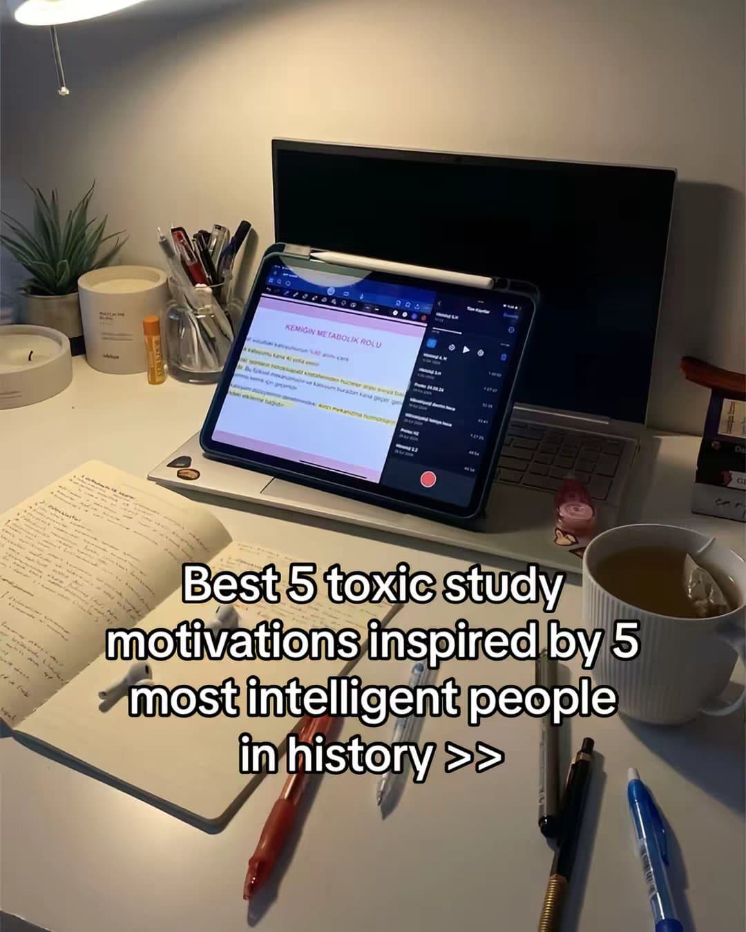 Best 5 toxic study motivations inspired by 5 most intelligent people in history β¦