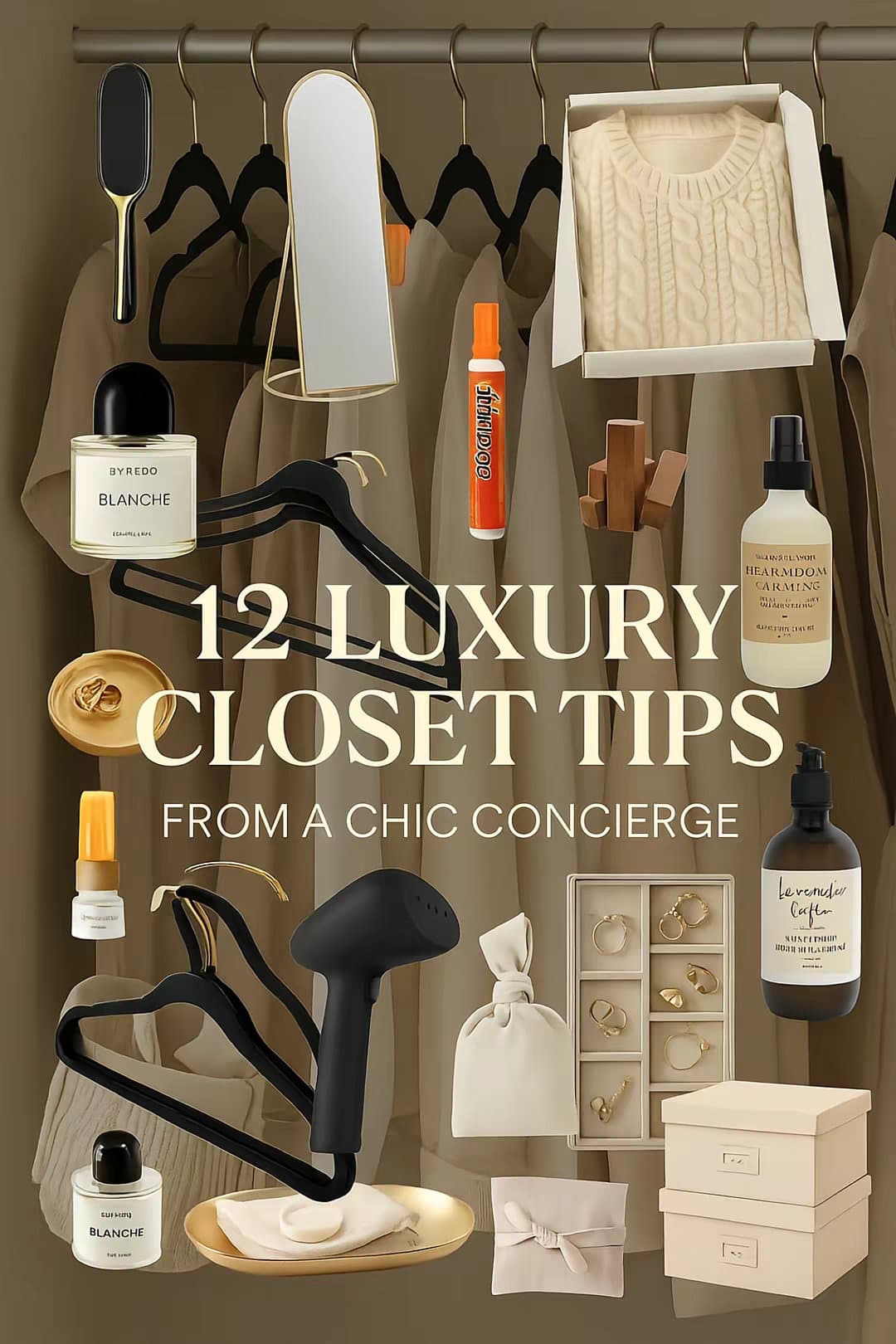12 LUXURY CLOSET TIPS FROM A CHIC CONCIERGE