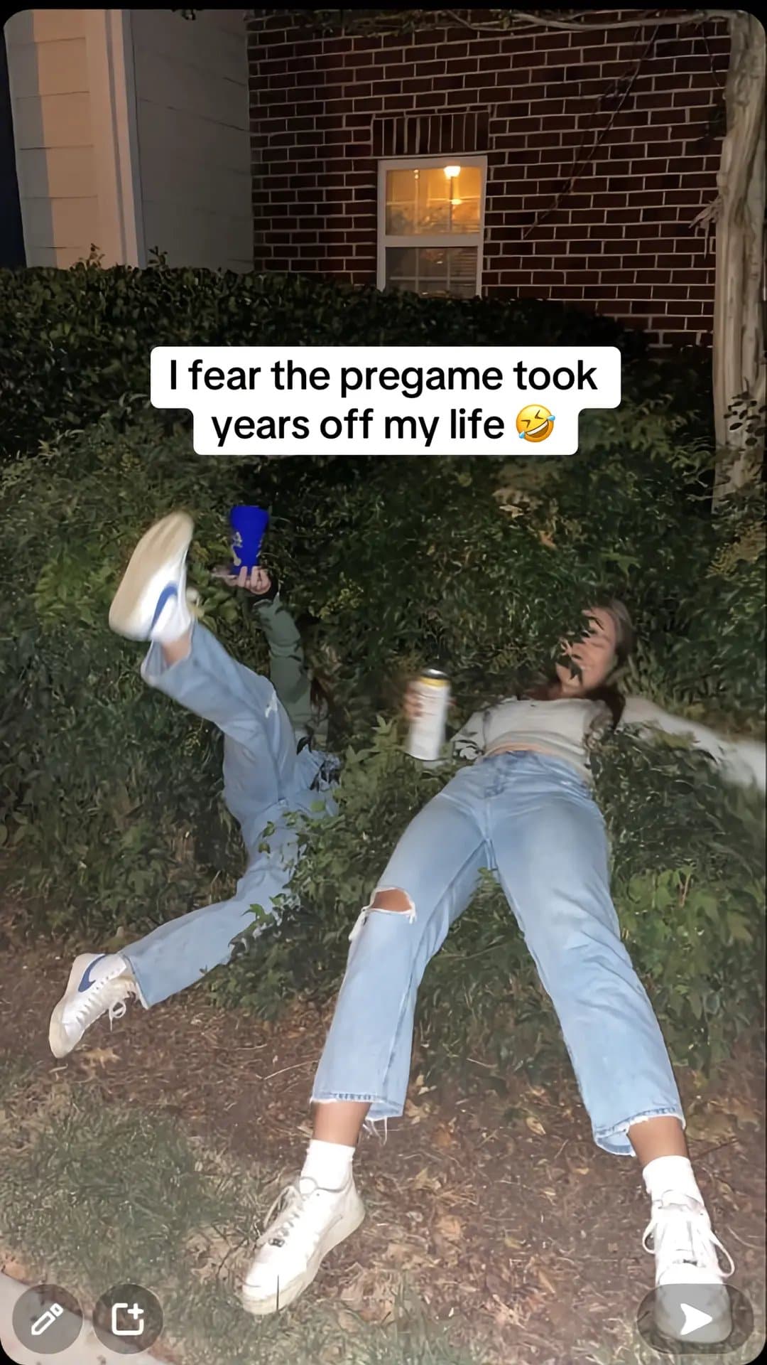 I fear the pregame took
years off my life 🤣