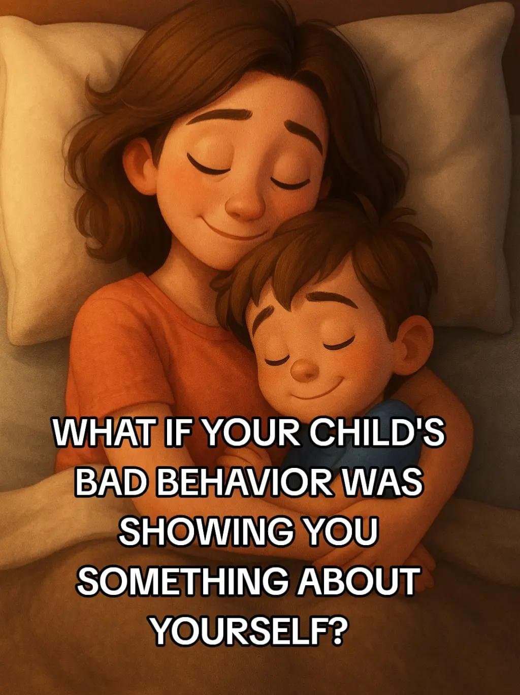 WHAT IF YOUR CHILD'S
BAD BEHAVIOR WAS
SHOWING YOU
SOMETHING ABOUT
YOURSELF?