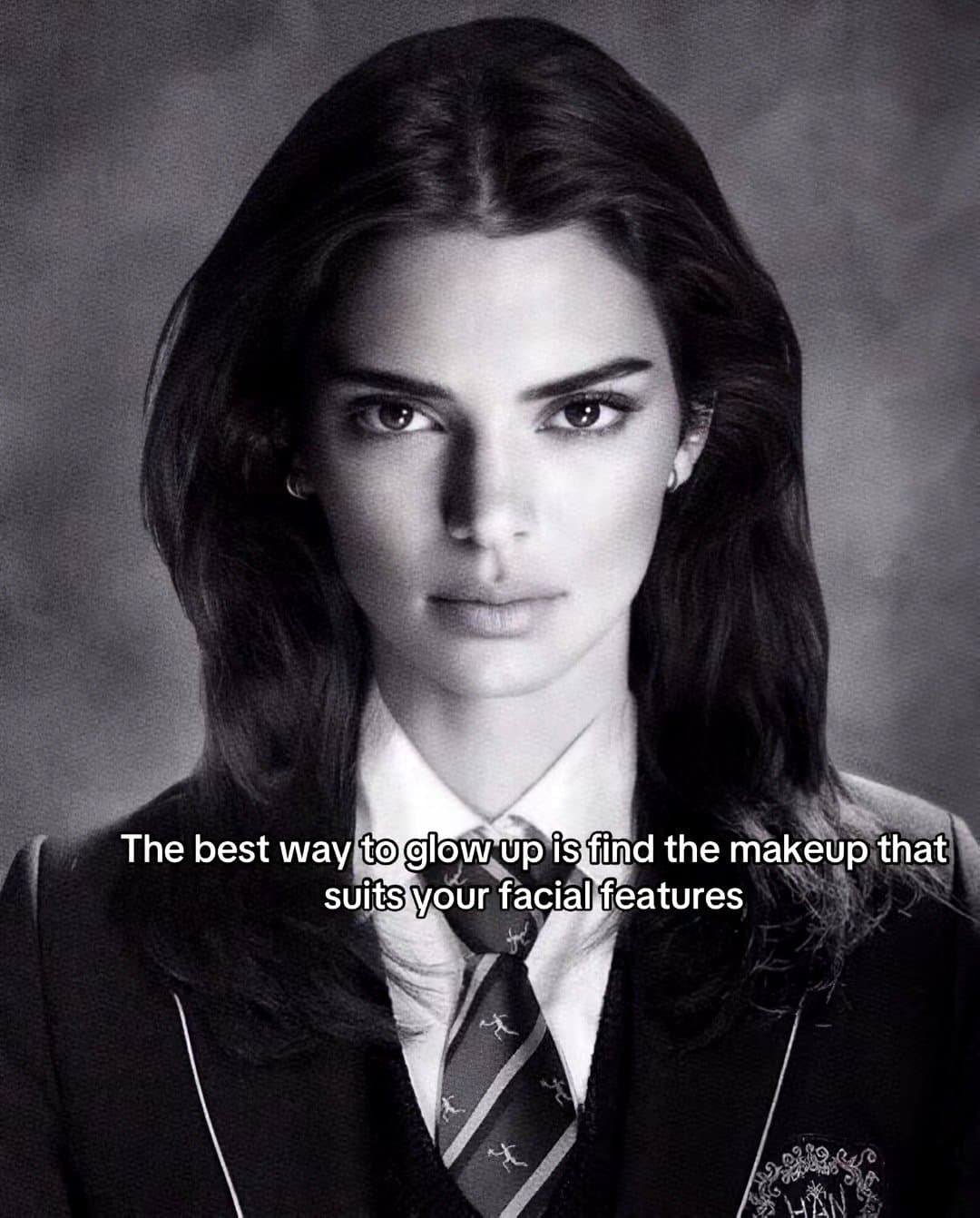 The best way to glow up is find the makeup that
suits your facial features