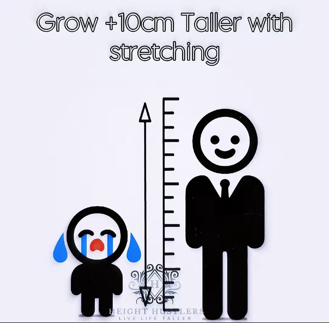 Grow +10cm Taller with stretching