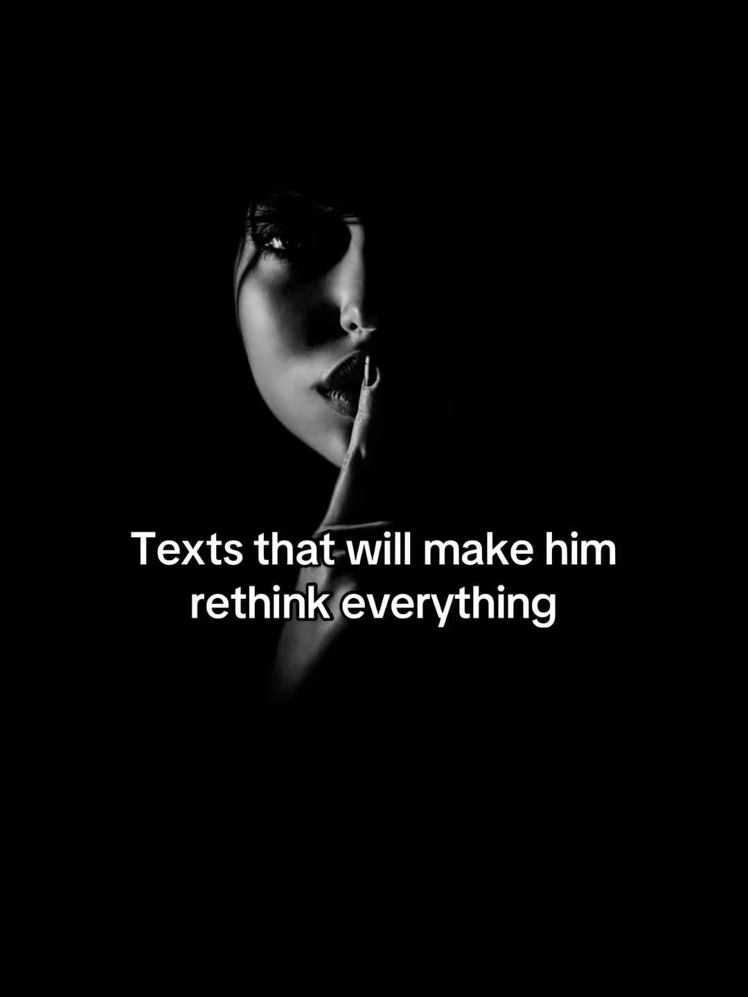 "You're proving why I never lower my standards."