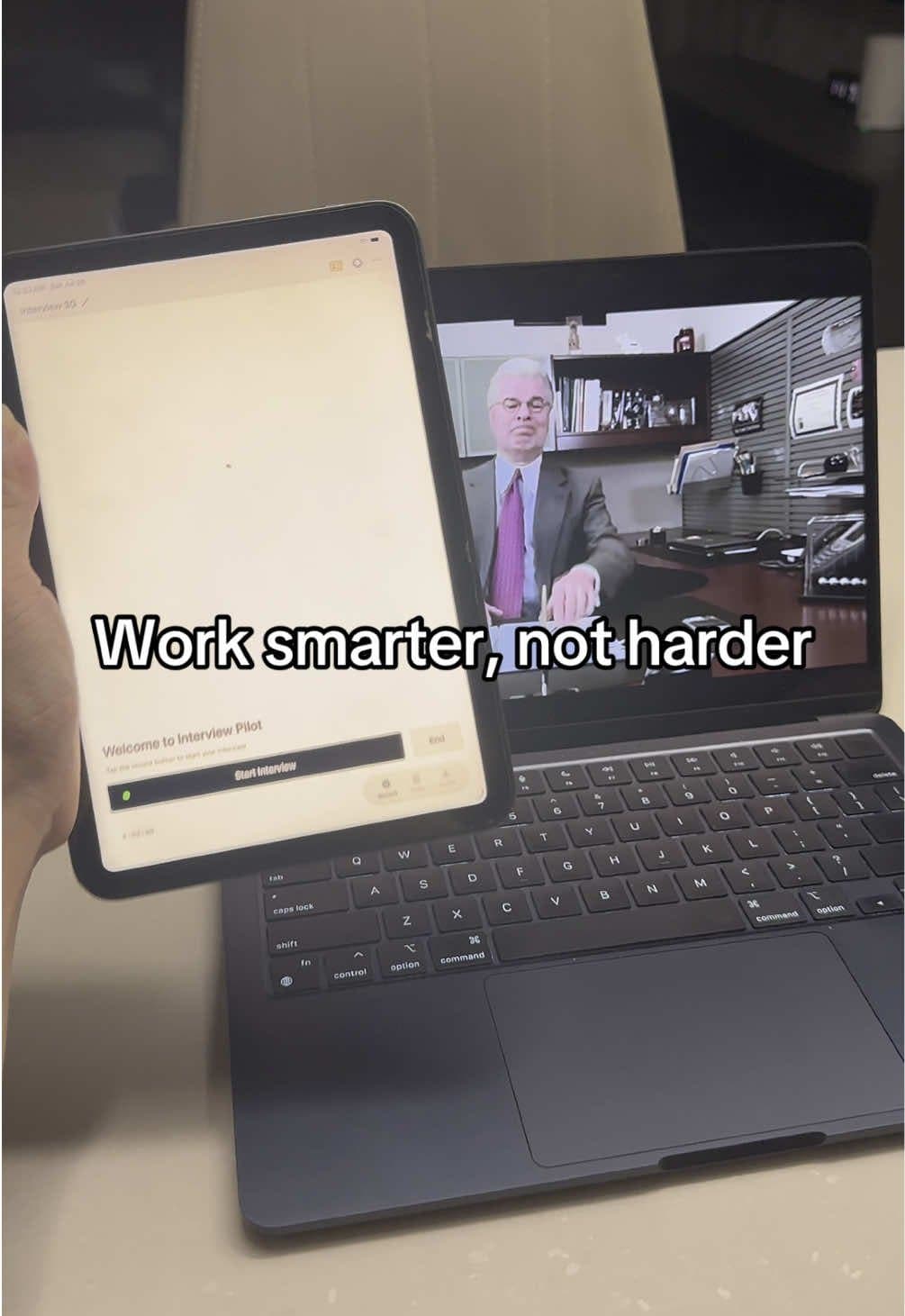 Work smarter, not harder