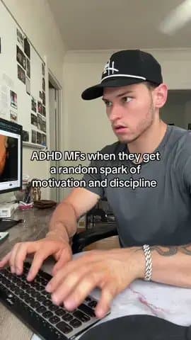 ADHD MFs when they get
a random spark of
motivation and discipline
Waking up anβ¦