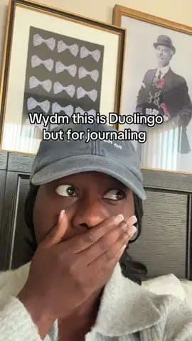 Wydm this is Duolingo
but for journaling