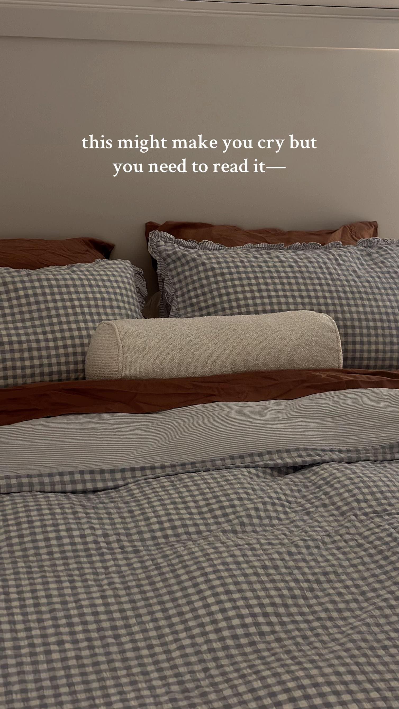 this might make you cry but
you need to read it—