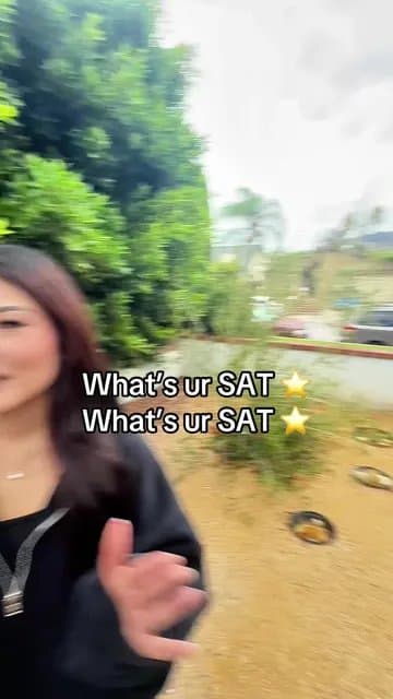 The fact that she didn’t study 😭