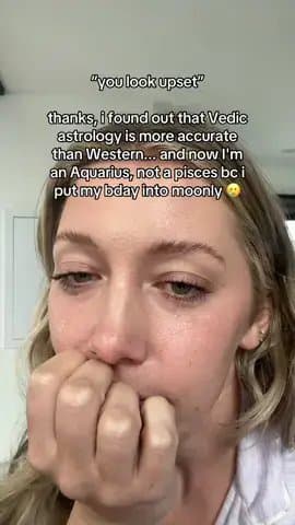 "you look upset"
thanks, i found out that Vedic
astrology is more accurate
than…