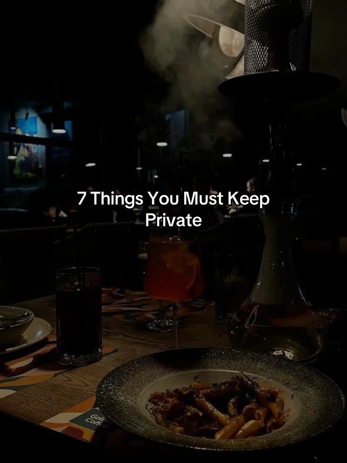7 Things You Must Keep Private