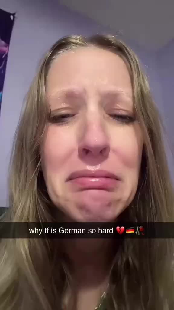 die Wurst ist in der Kรผche
why tf is German so hard ๐๐ฉ๐ช๐ฅ