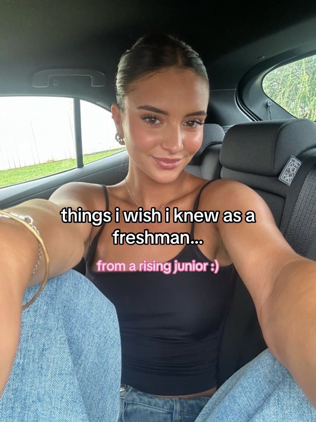 things i wish i knew as a
freshman...
from a rising junior :)