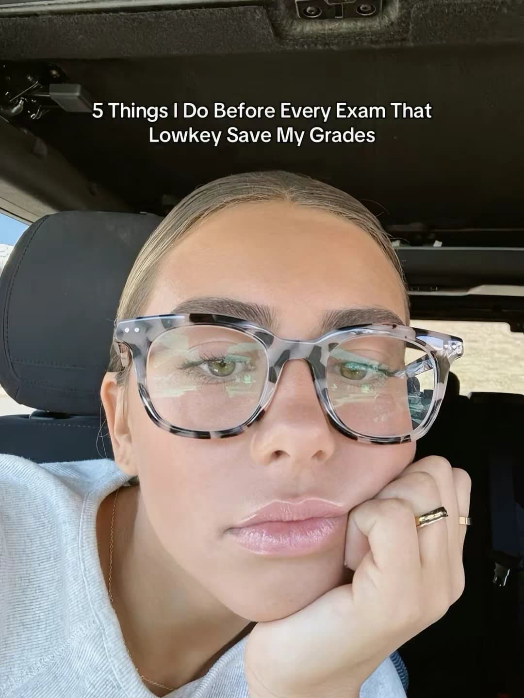 5 Things I Do Before Every Exam That
Lowkey Save My Grades