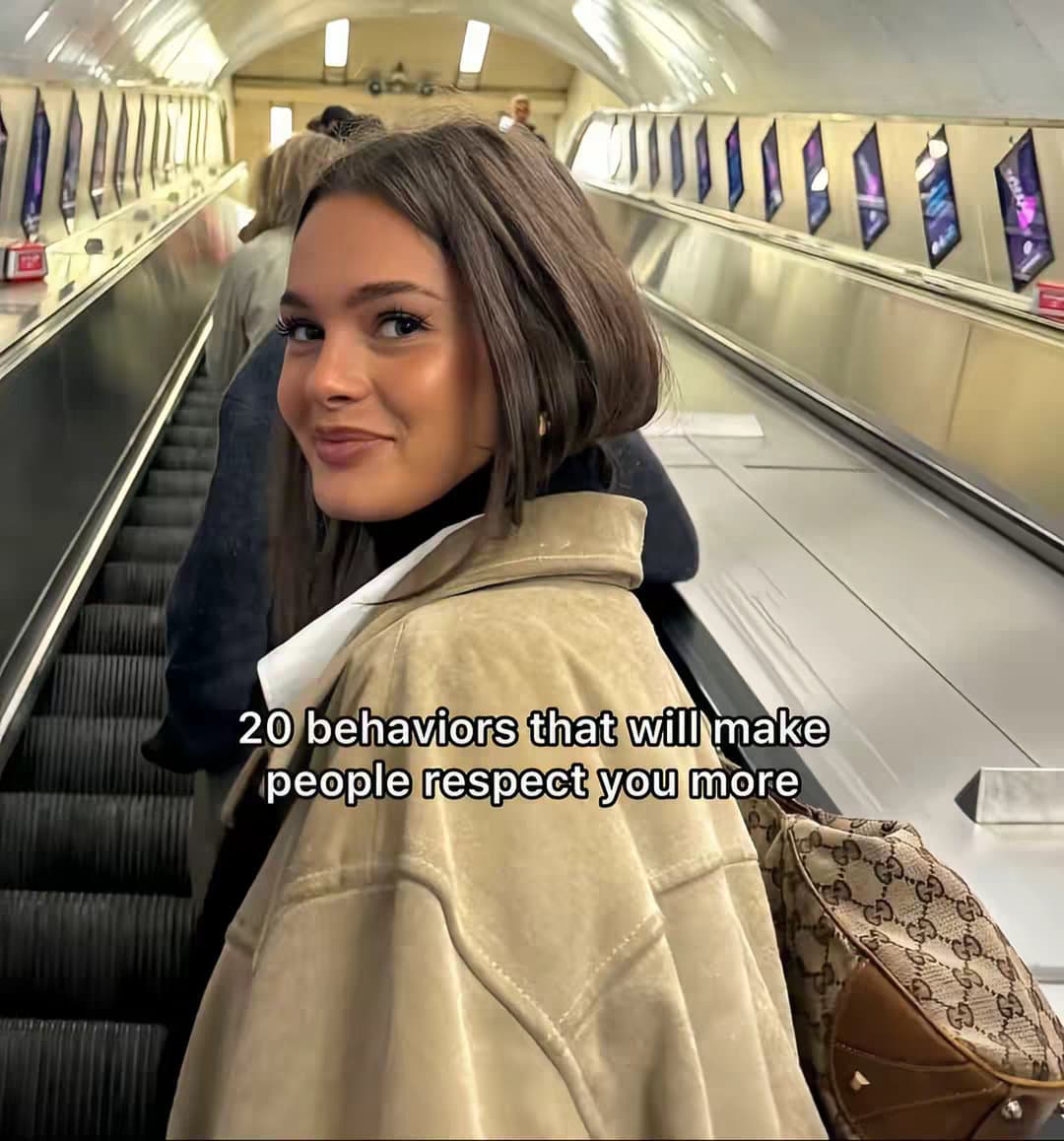 20 behaviors that will make people respect you more