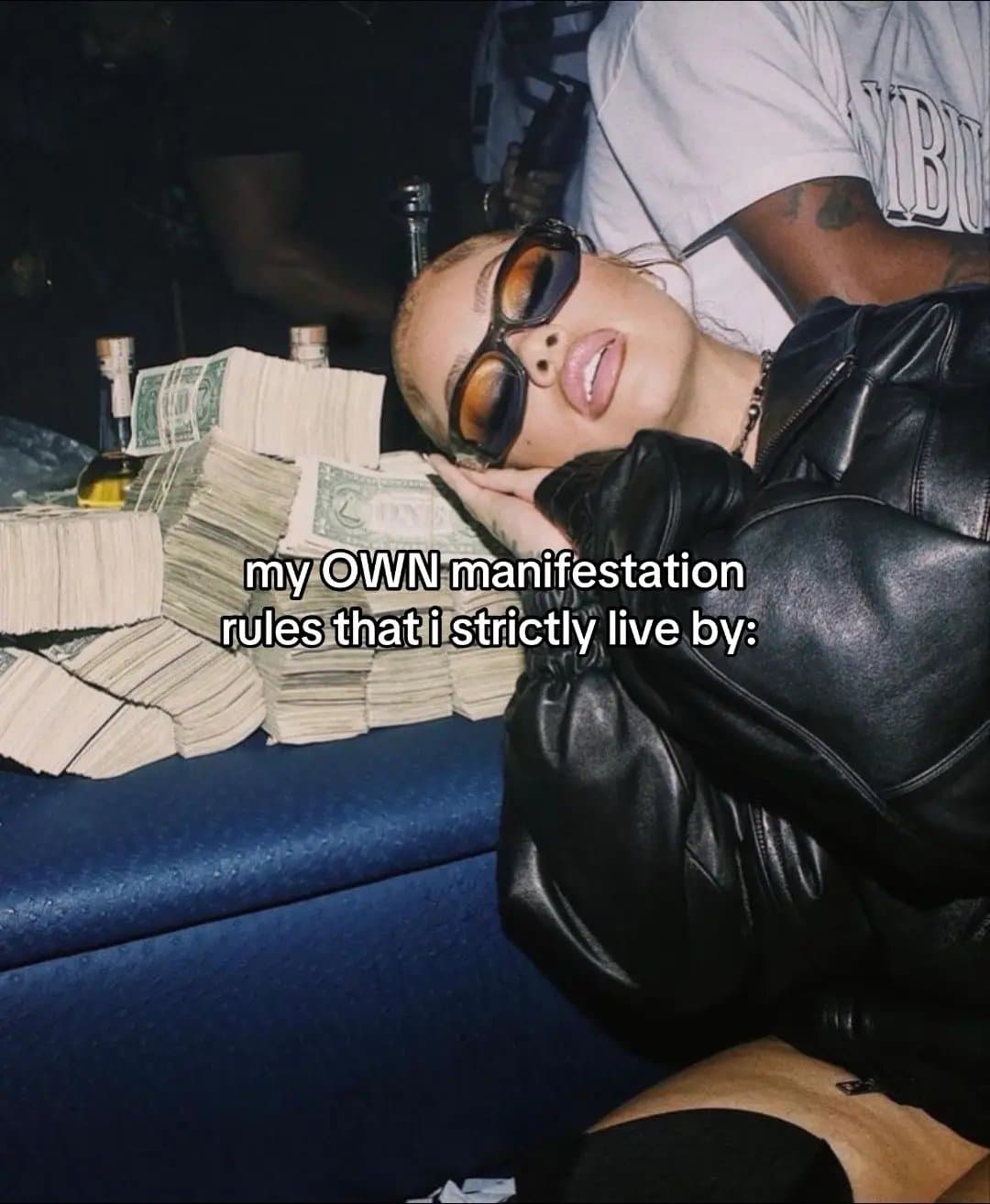 my OWN manifestation
rules that i strictly live by: