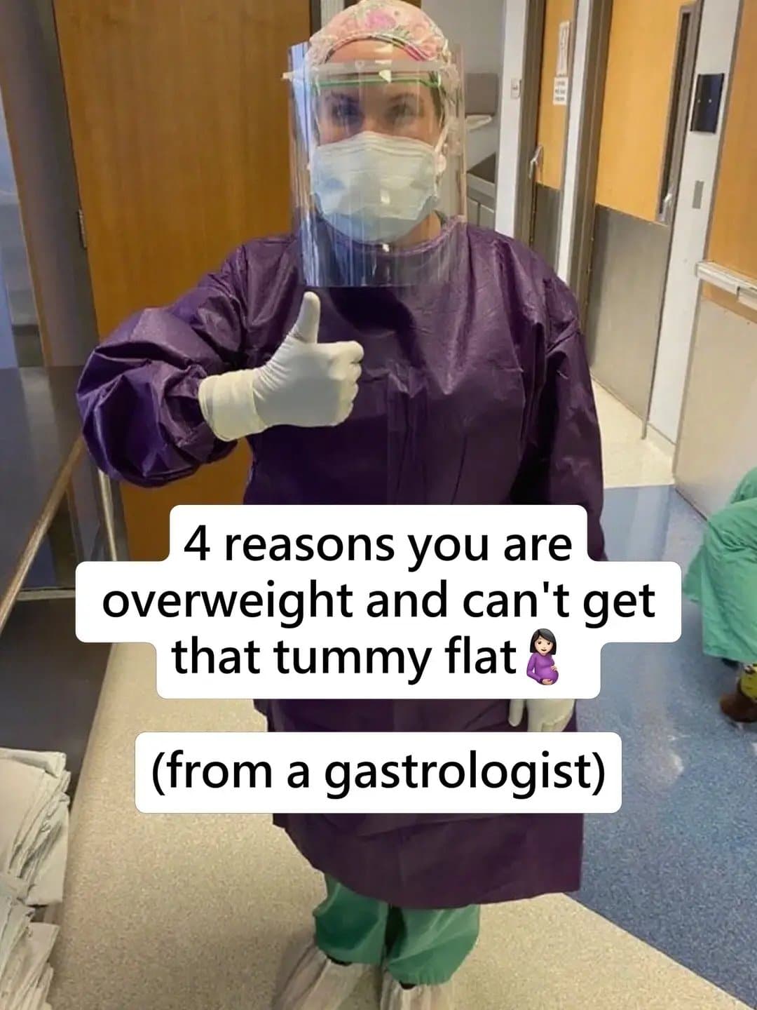 4 reasons you are
overweight and can't get
that tummy flat 🤰🏽
(from a gastrolo…