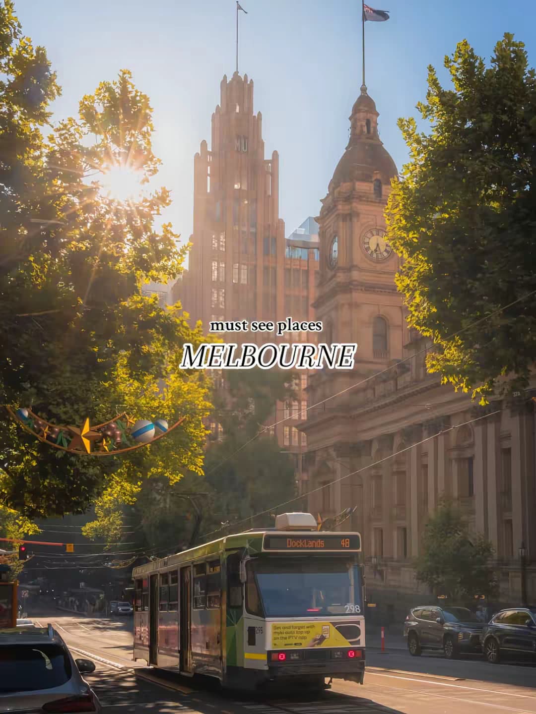 must see places
Melbourne