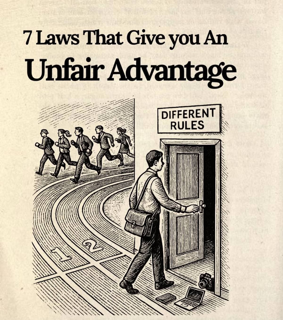 7 Laws That Give you An
Unfair Advantage