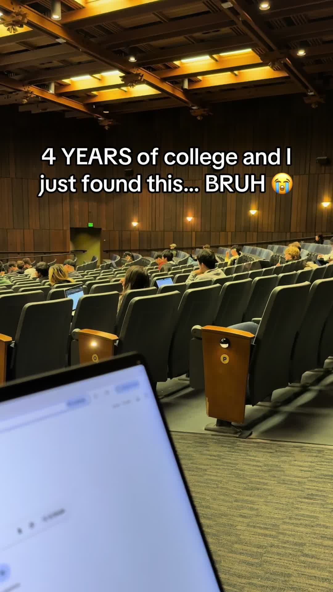 if only I knew this freshman yr 😫