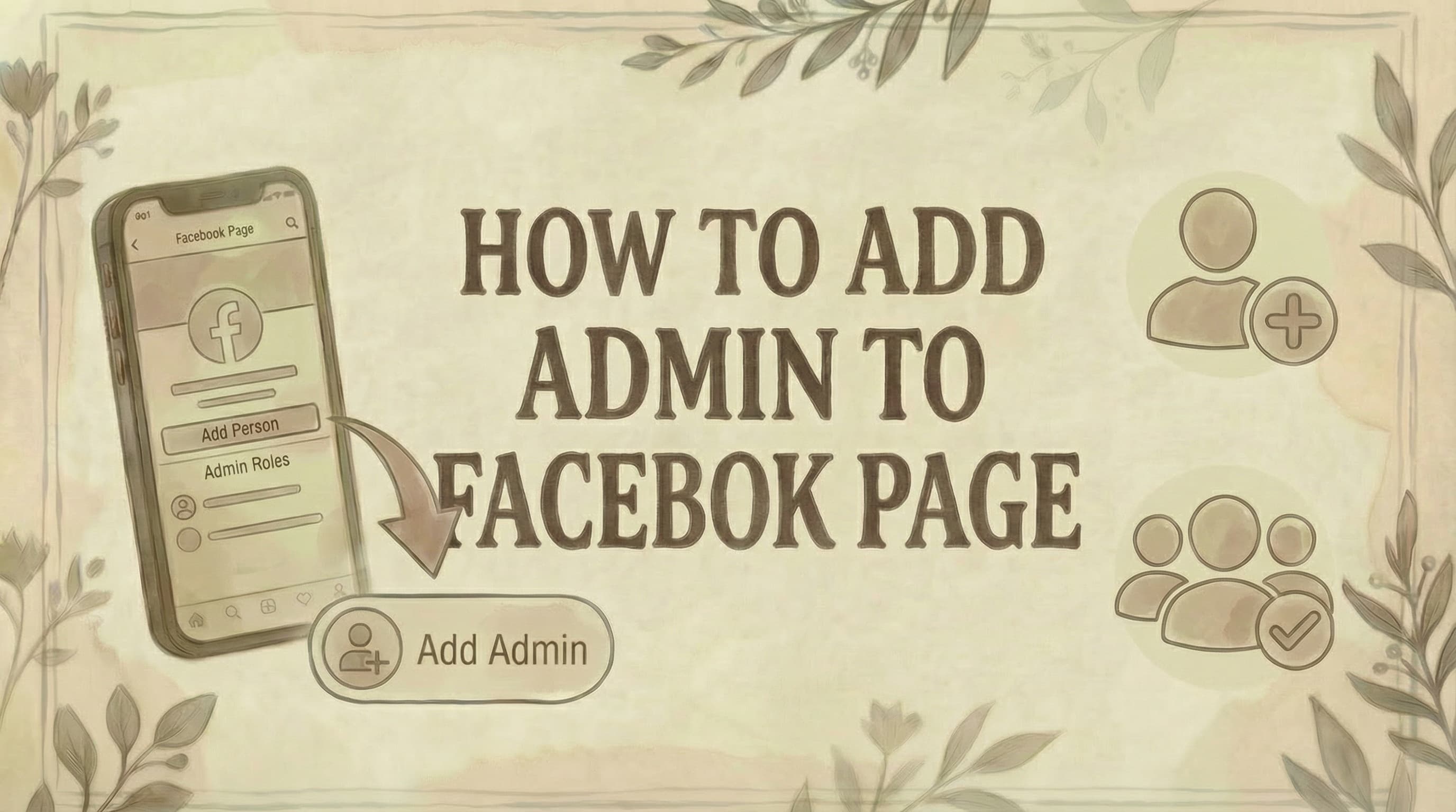 How to Add Admin to Facebook Page (Desktop & Mobile 2026)
