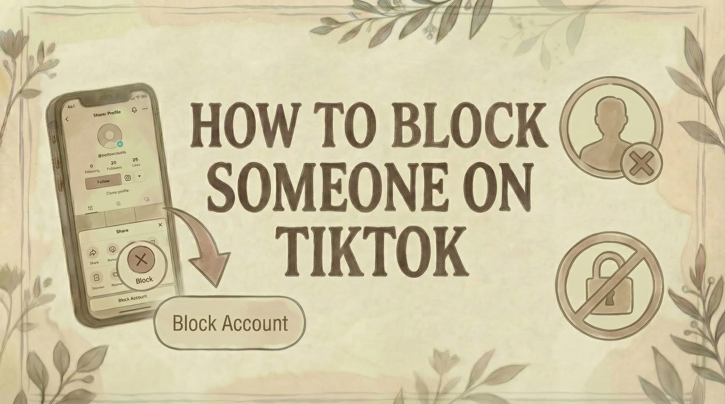 How to Block Someone on TikTok (2026 Guide)