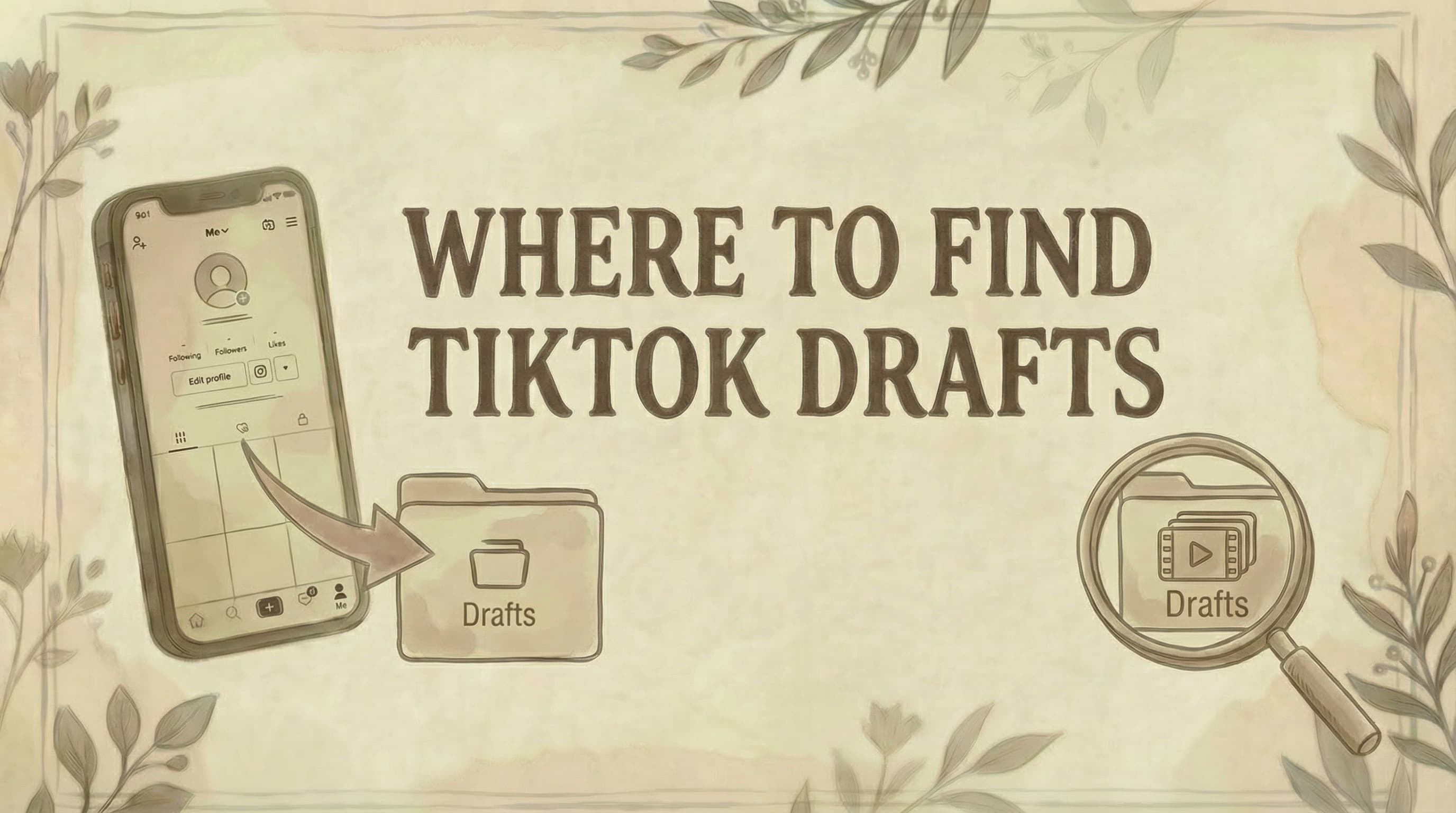 Where to Find TikTok Drafts (2026 Quick Guide)